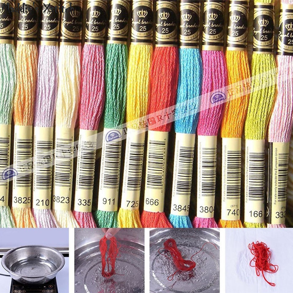 ZZ6248 크로스 스티치 키트 크로스 스티치 키트 자 - Cotton Embroidery Thread Skeins 리뷰 및 가격