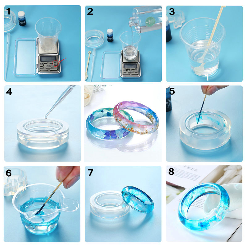 혼합 스타일 쥬얼리 에폭시 수지 금형 세트 실리콘 금형 - Silicone Epoxy Resin Molds Set 리뷰 및 가격